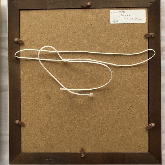 JAPANESE Calligraphy framed Pictures. Love Respect Sparkle Shine - Picture 5 of 5